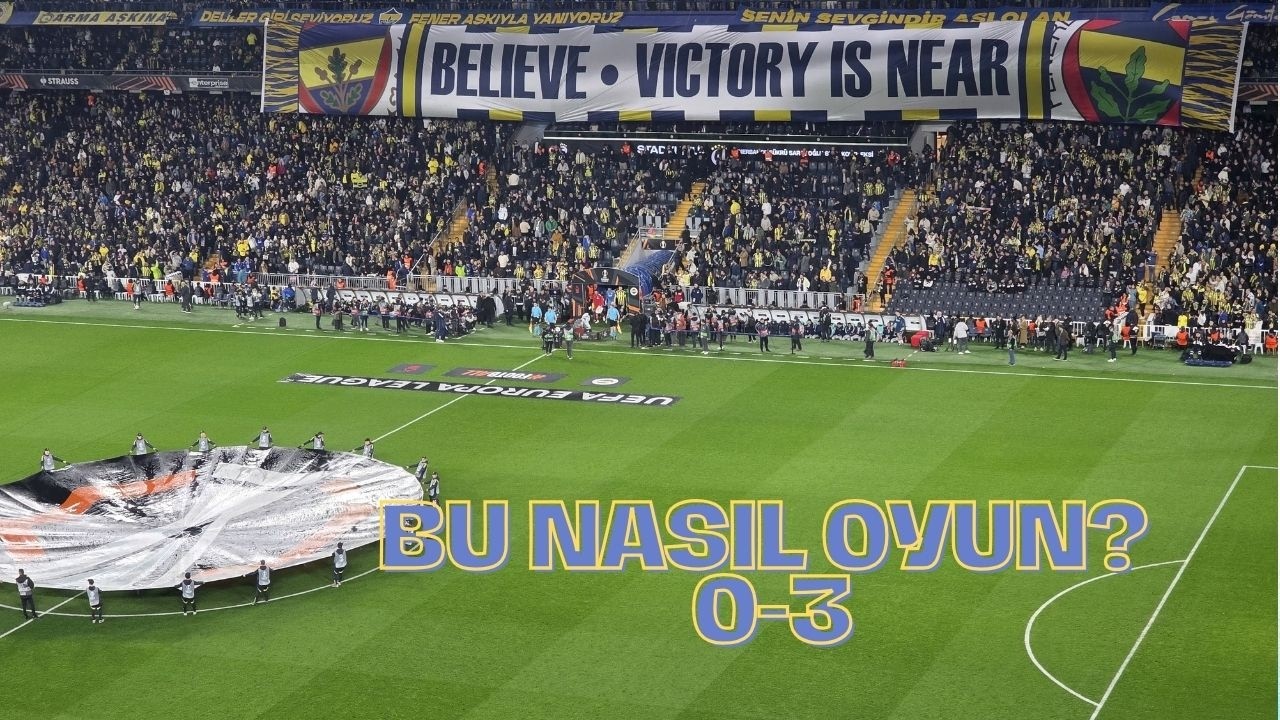 KADIKÖY'DE SOĞUK DUŞ! 🥶 Fenerbahçe 0-3 Nottingham Forest (Tribünden Çıplak Gözle)