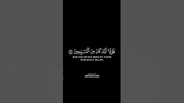 وإن يونس لمن المرسلين شاشة سوداء | كرومات قرآن كريم بصوت #ماهر_المعيقلي | #سورة_الصافات