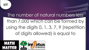 The number of natural numbers less than 7,000 which can be formed by using the digits 0, 1, 3, 7, 9
