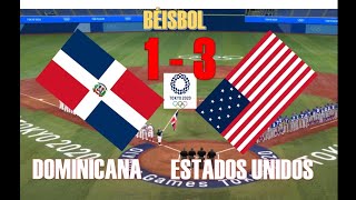 Béisbol | República Dominicana vs Estados Unidos | Repechaje -Tokyo 2020