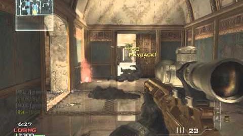 MW3 EPIC QUICK SCOPING ON THE NEW 2V2 FACEOFF MAP EROSION