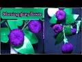 Membuat Bunga Morning glory dari Benang Wol || DIY Benang Wol