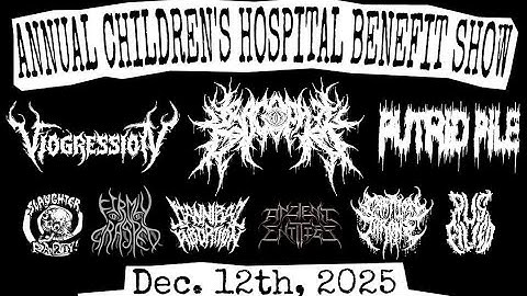 Annual Childrens Hospital Benefit Show - Pus Filled (Full Set)