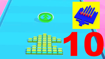 Sticky Block Gameplay Part 10 First Levels 127   145 iOS Android #Shorts