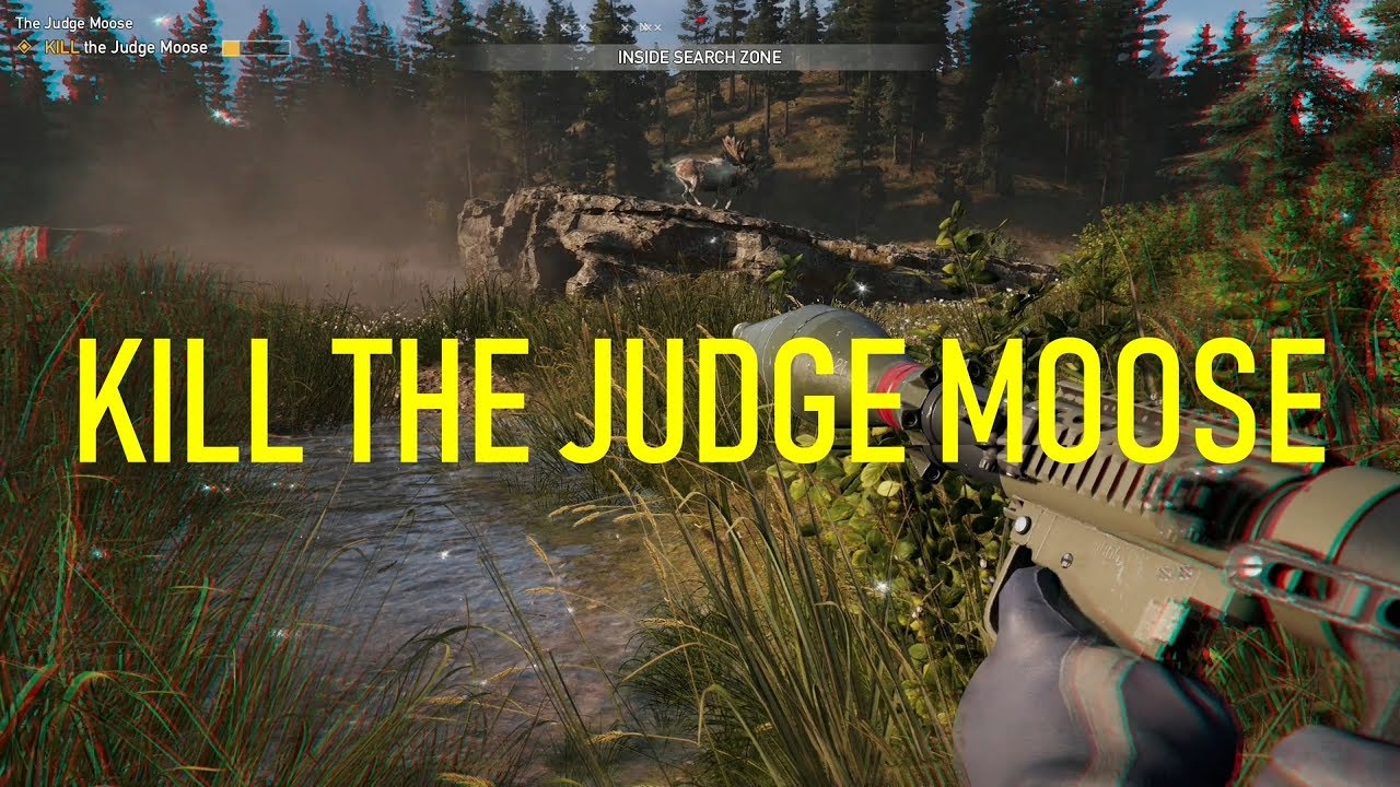 FAR CRY 5   KILL THE JUDGE MOOSE