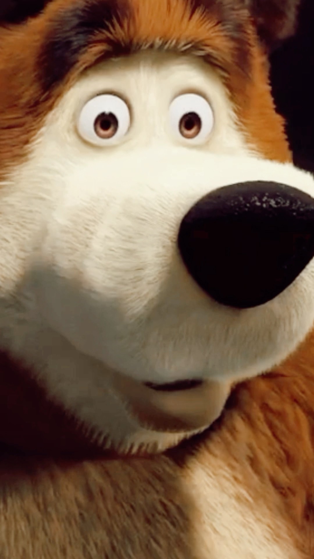 O URSO COMEU A COMIDA RUIM DA MASHA #shorts
