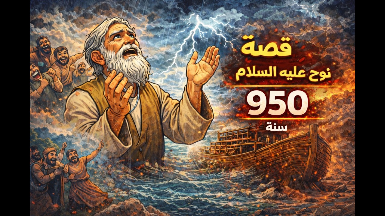 قصة نوح عليه السلام | 950 سنة من الدعوة والصبر العظيم