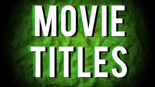 all about movie titles