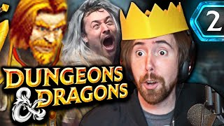 The Greatest D\&D Campaign! Asmongold First Boss Fight | ft. Mcconnell \& Rich (Episode 2)
