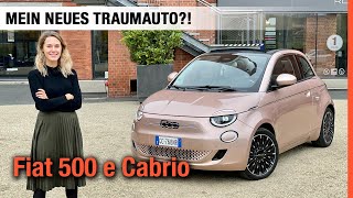 Fiat 500 e Cabrio (118 PS) 🤍 Mein neues Elektro-Traumauto für 2021?! Fahrbericht | Review | Test Fiat 500 E Hatchback