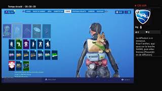 Live fortnite fais ta pub plus raid