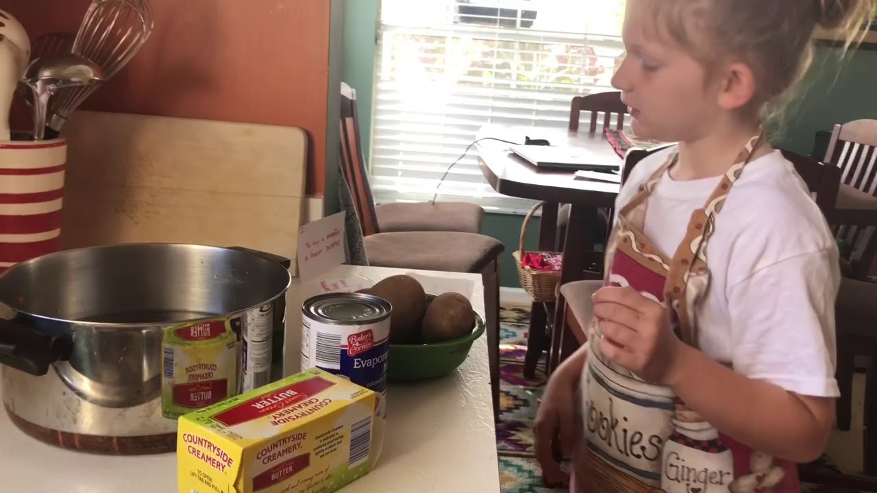 How to make mashed potatoes in Spanish YouTube