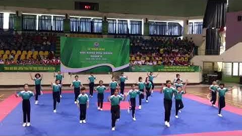 Đội đồng diễn Nguyễn Văn Trỗi quận 4 bài "Năng động Việt Nam"