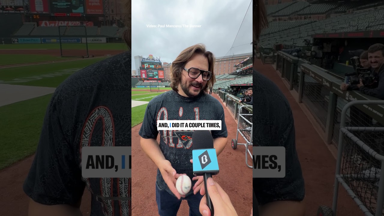 Michael Strassner, a Towson native, is having the best Baltimore Day ever