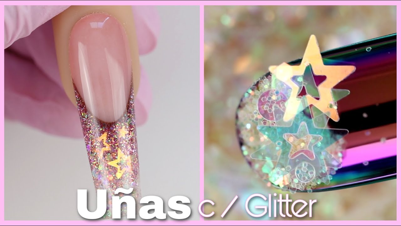 Uñas / Glitter Multicolor 💅🏼✨ Nail Art