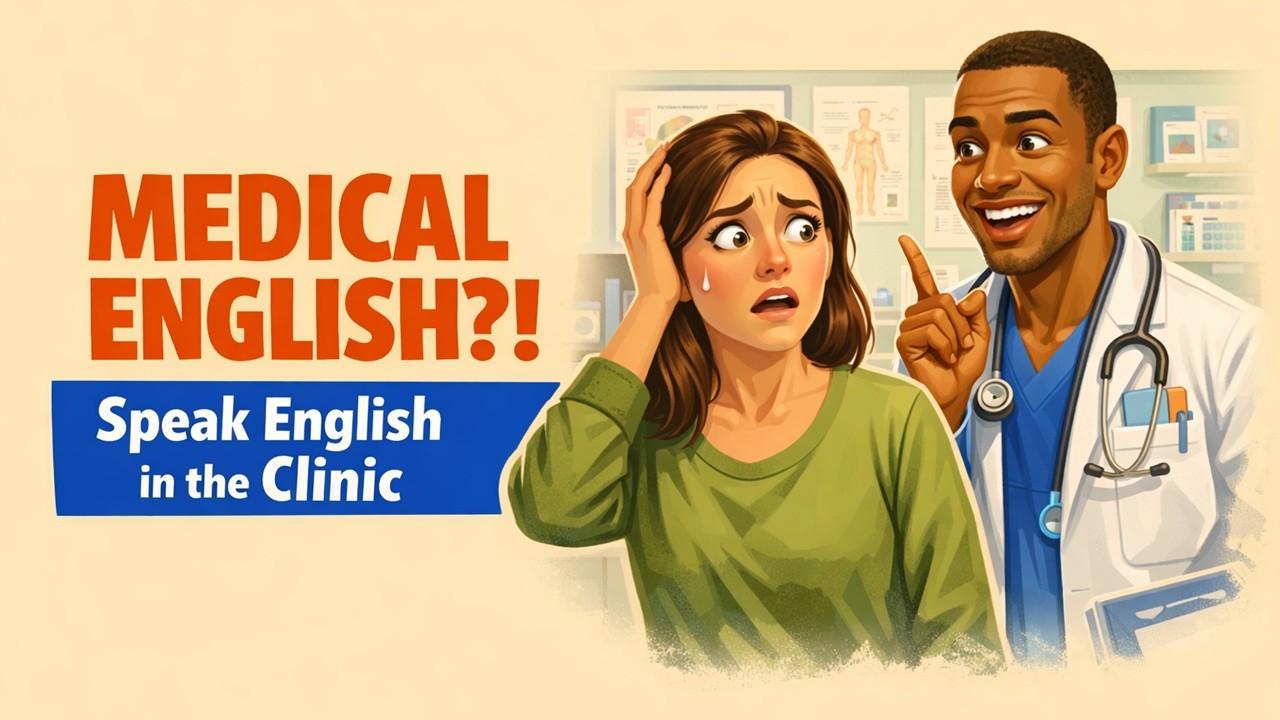 How to Use Simple Medical English for Real Clinic Visits | Practice English Conversation