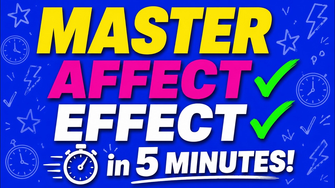 Affect or Effect? Use This 5-Letter Trick to Never Guess Again