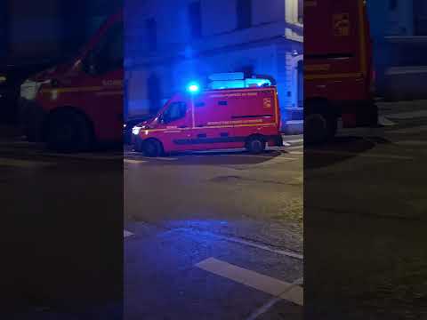 Sdmis vsav Lyon confluence au départ.