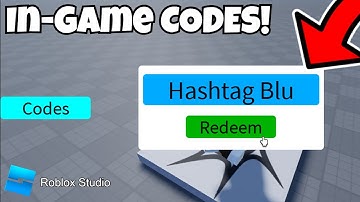 How To Create A CODES SYSTEM - Roblox Studio