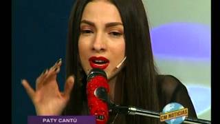 Video thumbnail of "Paty Cantú - Valiente (En vivo)"