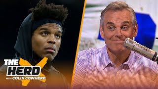 Colin Cowherd: NFL Top 100 proves Cam Newton is overrated, talks Zeke's holdout | NFL | THE HERD