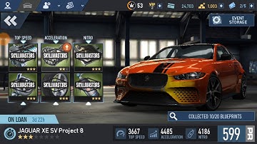 Need For Speed™ No Limits (Chapter 2 - Try-Out) Race 6 JAGUAR XE SV Project 8