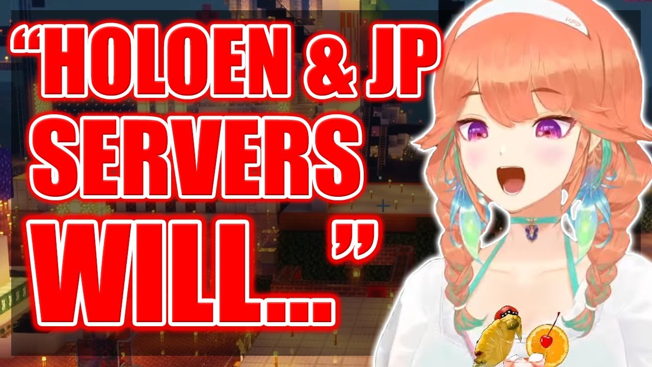 Kiara Reveals Major Happy News Regarding Hololive Minecraft Servers 【Hololive】