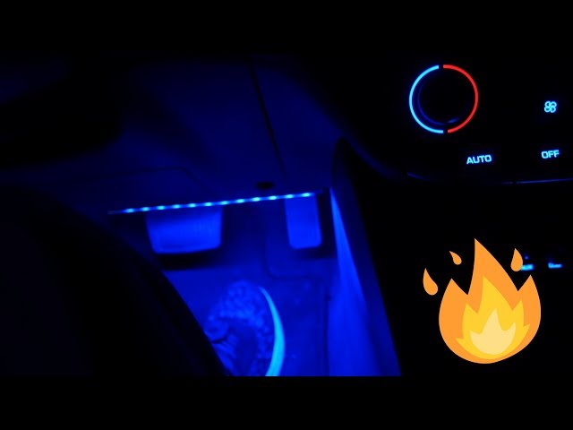 How to Install LED Strip Lights in Car?