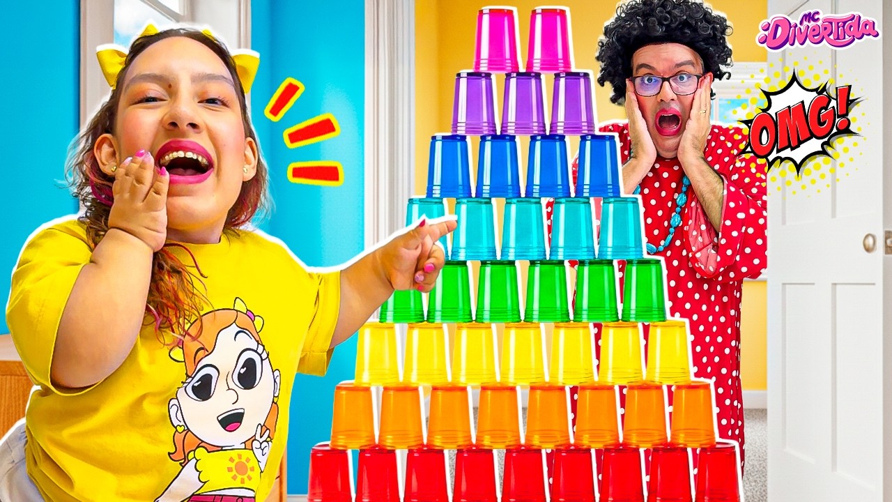 Mamãe chama uma babá estranha para crianças - MC Divertida