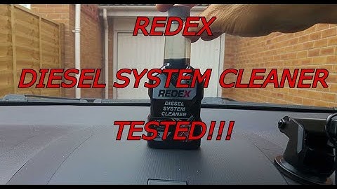 Does Redex diesel treatment improve fuel consumption. realworld test and review