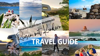 Unsere BEST SPOTS auf Peloponnes -  Travel Guide Greece / Peloponnes - Leben auf Reisen mit Kindern