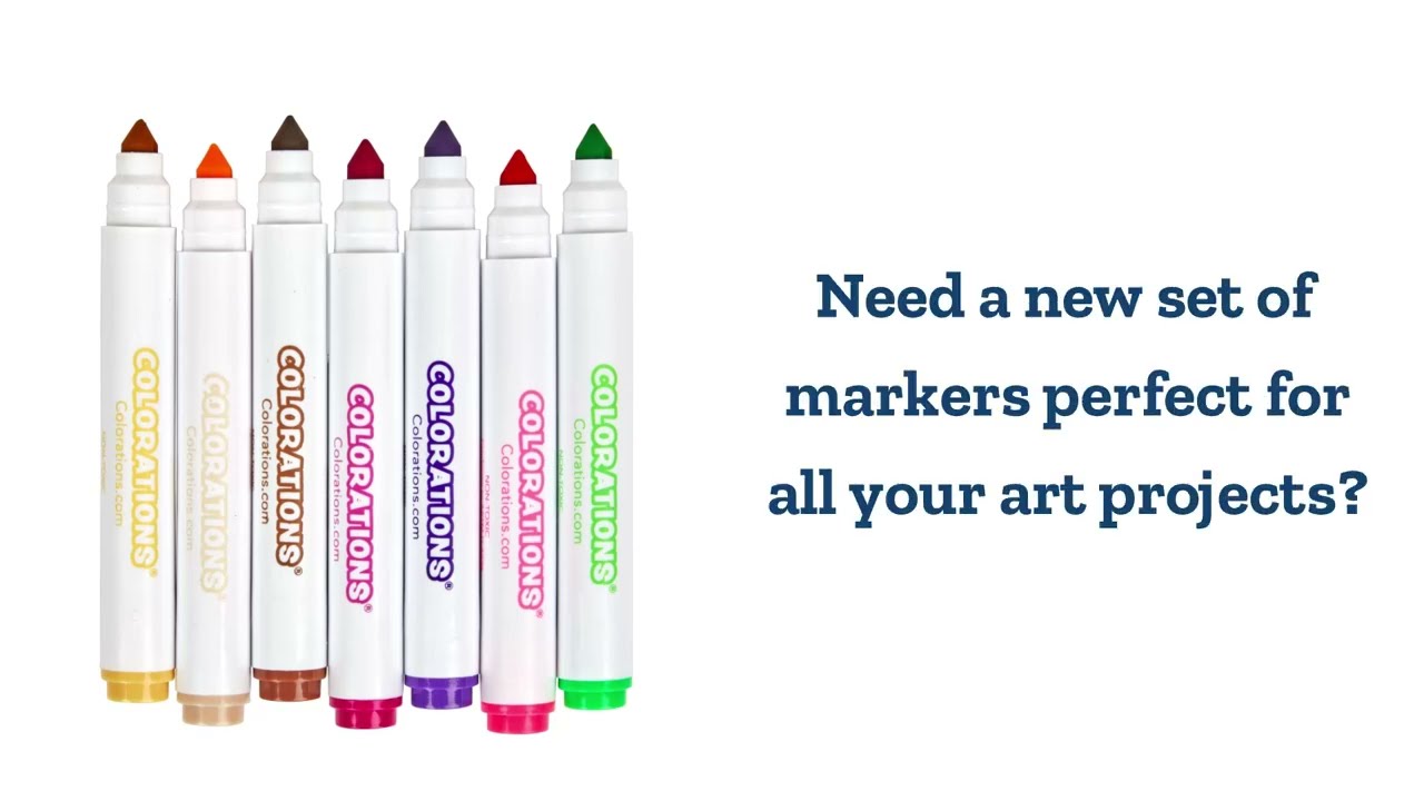 Onmust Stamp Markers for Kids, Washable Watercolor