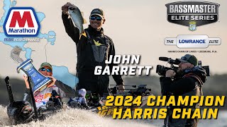 John Garrett battles through adversity to become an Elite Series Champion at Harris Chain