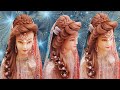 Kashees bridal hairstyles for wedding l Cute hair style girl for wedding l reception hairstyles