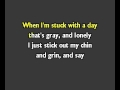tomorrow annie instrumental lyrics