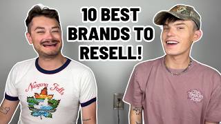 Our Top 10 Favorite Brands to Resell Of All Time! Reliable + Profitable Selling Clothing Brands!