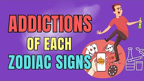Addictions Of Each Zodiac Signs | Ziggy Natural