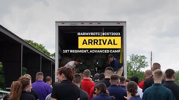 Arrival | 1st Regiment, Advanced Camp | CST 2023