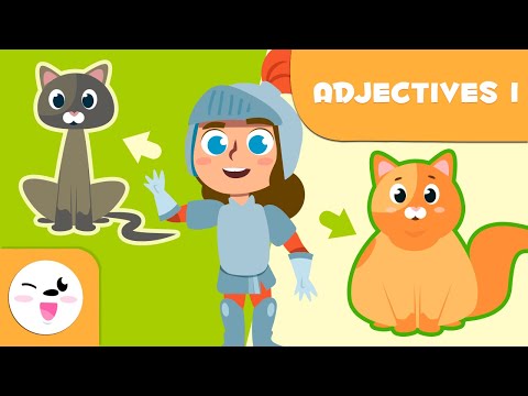 ADJECTIVES 🐭 Animals 🐘 Vocabulary for Kids 🐢🐆 Episode 1