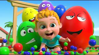 Learn Colors with Surprise Egg Blender Game | Colorful Eggs Mixing Fun for Kids | Tiny Toons Kids TV screenshot 2