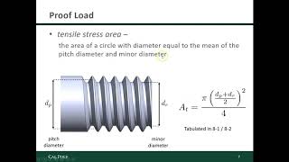 Threads & Bolted Joints III: Bolted Joint Preload