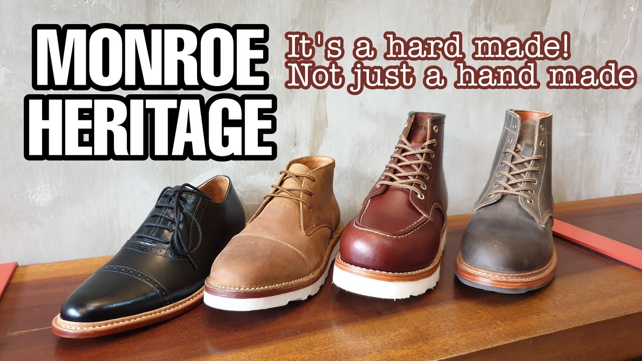 Monroe Heritage Boots. Brand lokal dengan taste global YouTube