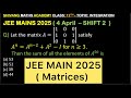 Q) Let the matrix 𝐴=[(1 0 0 1 0 1 0 1 0)] satisfy 𝐴^𝑛=𝐴^(𝑛−2)+𝐴^2−𝐼 for 𝑛≥3. Then the sum of all th