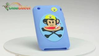 Smoking Paul Frank Pattern Silicone Case For Iphone 3G 3Gs - Dinodirect
