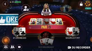 61 BILLLION WALLET GAME PLAY HIGH STAKES ZYNGA POKER screenshot 5