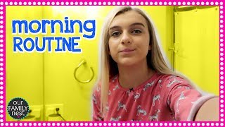 OUR NEW MORNING ROUTINE FOR SCHOOL!