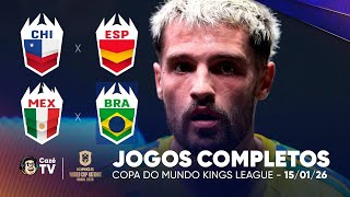 Ao Vivo Brasil X Mxico  Copa Do Mundo Kings League 2026  Semi Final