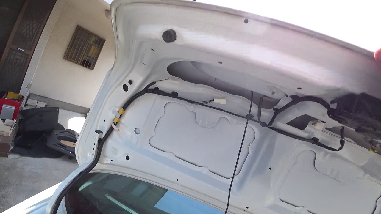 Installation of navigation system, backup camera, and subwoofer