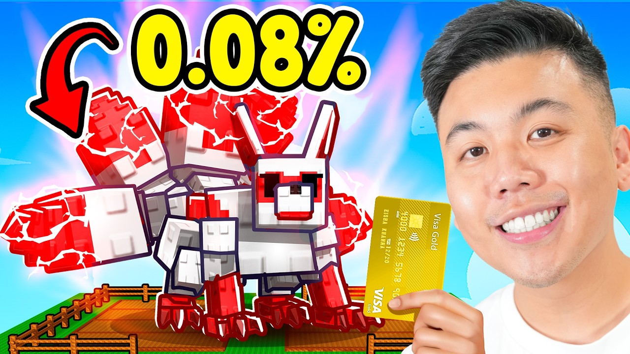 I Spent $10,000 To Hatch The RAREST KITSUNE in Grow a Garden!