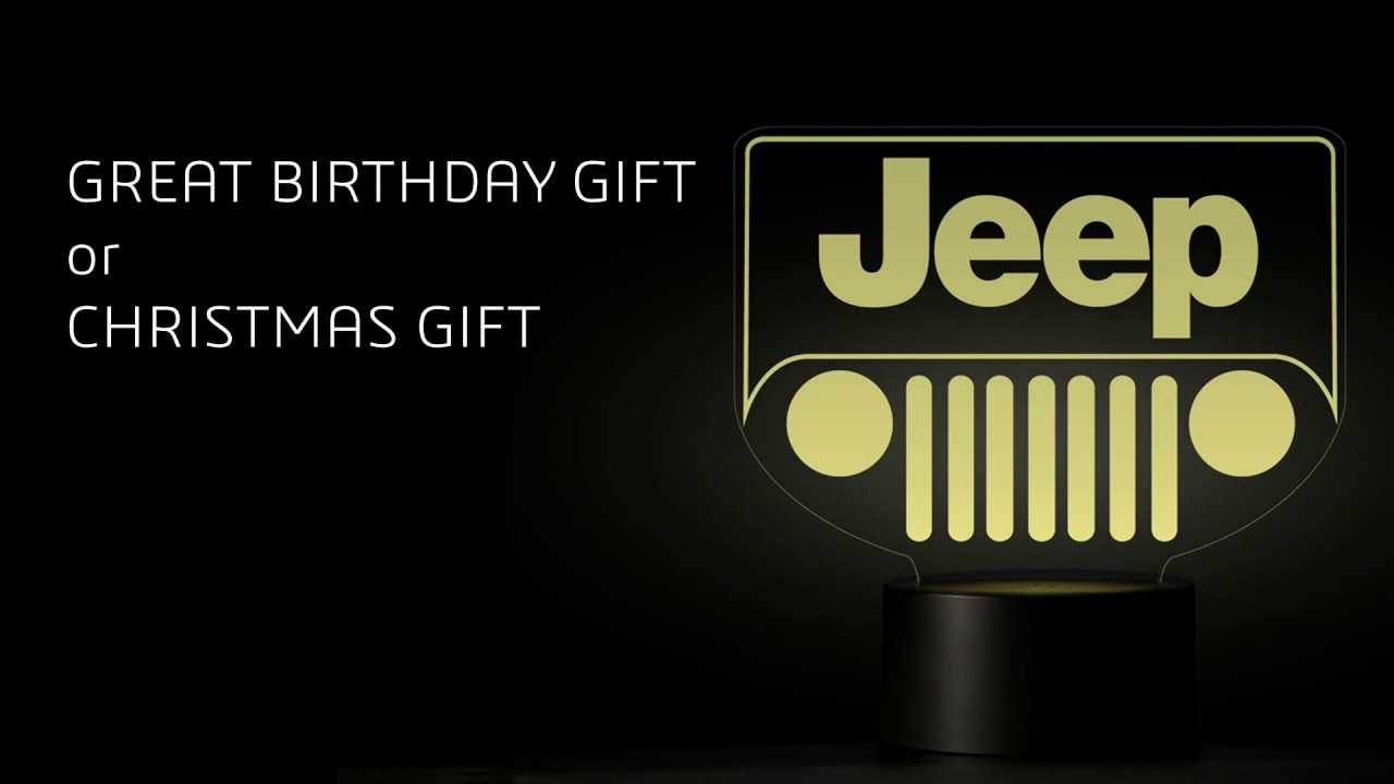 Jeep Lighting Decor Gadget Lamp With 7 Colors - Holinox.com